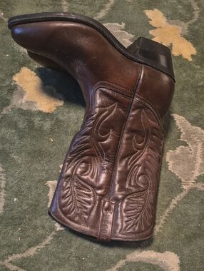 Red Wing Shoes Tan and Brown Leather Western Boot